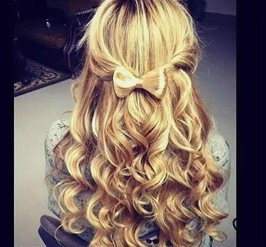 Прически без локонов фото Fair Lady Ponytails fashion life styles Perfect hair color, Bow hairstyle, Hair 