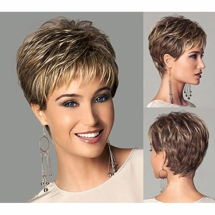 Прически без укладки Красивые прически, стрижки - Разное OK.RU Short hairstyles for thick hair, Short