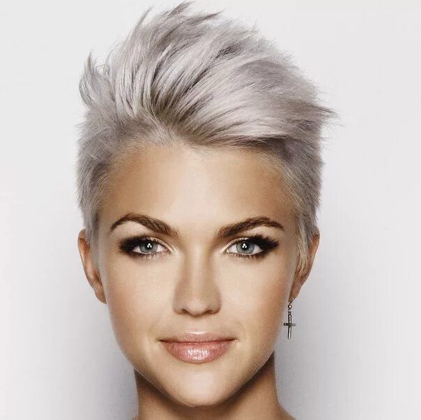 Прически блонд на короткие волосы Short Hairstyles 2016 VK Kapsels, Haarstijlen, Korte kapsels dames