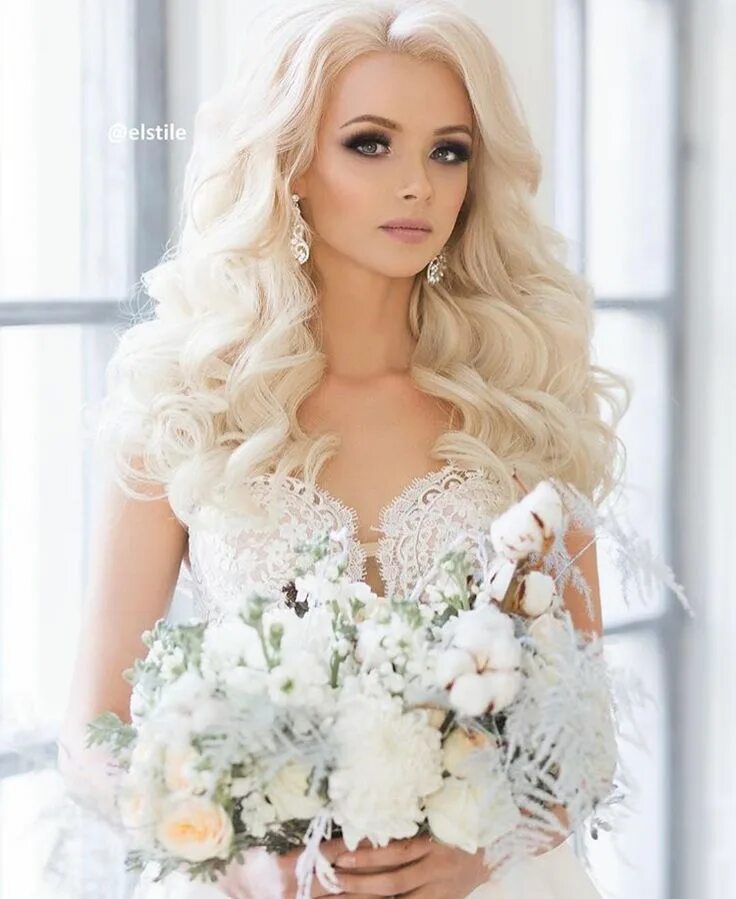 Прически блондинок фото Pin by Kathy Norvell on Hair Wedding hairstyles, Long hair styles, Blonde hair l