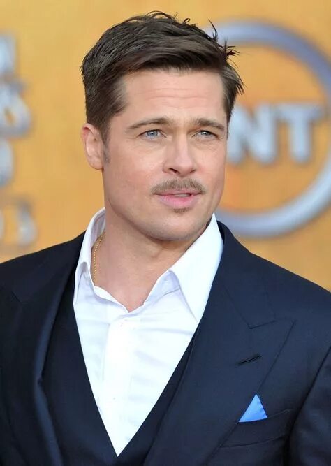 Прически брэда питта фото 10 популярных идей на тему "brad pitt mustache" для вдохновения