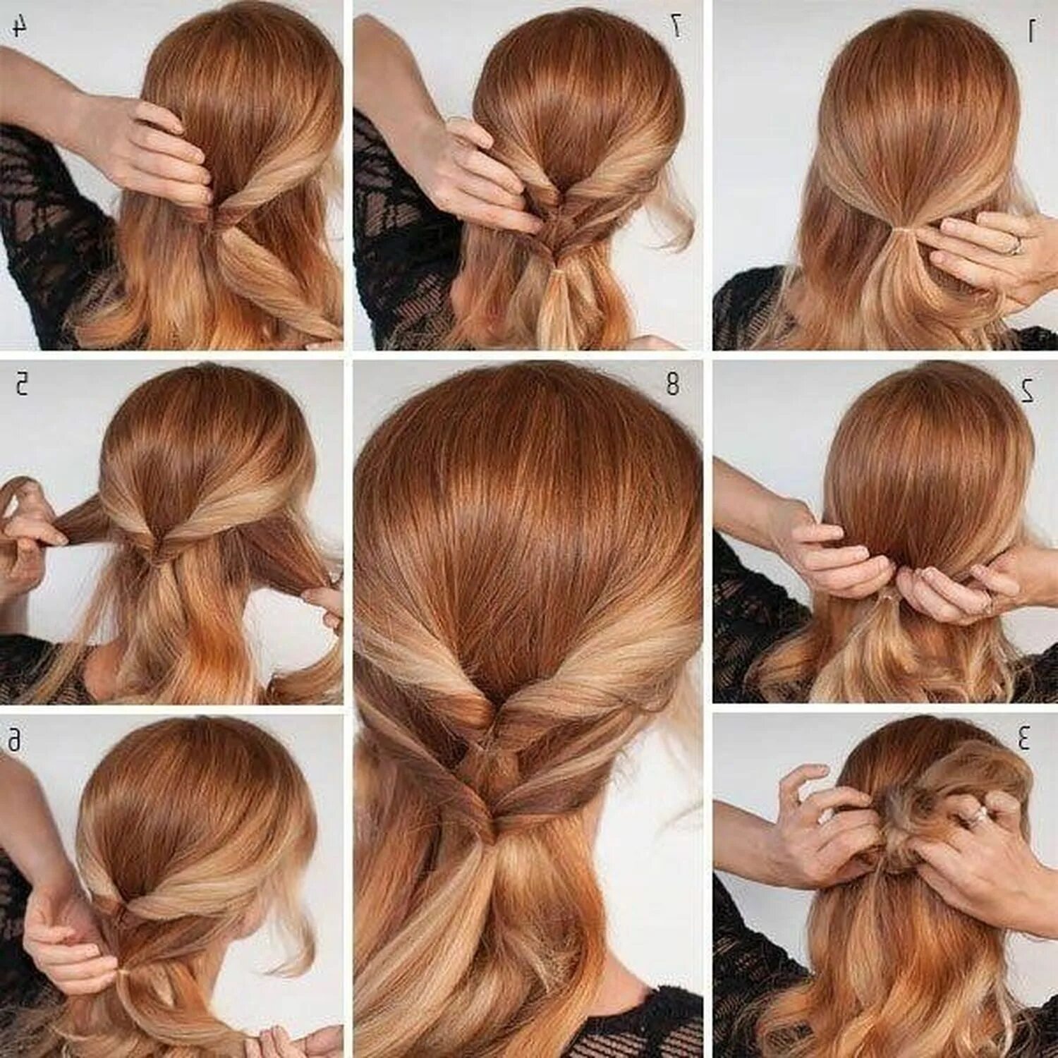 Прически быстро и легко пошагово a new, nice hair style will accent the beauty of any woman. Ponytail hairstyles 