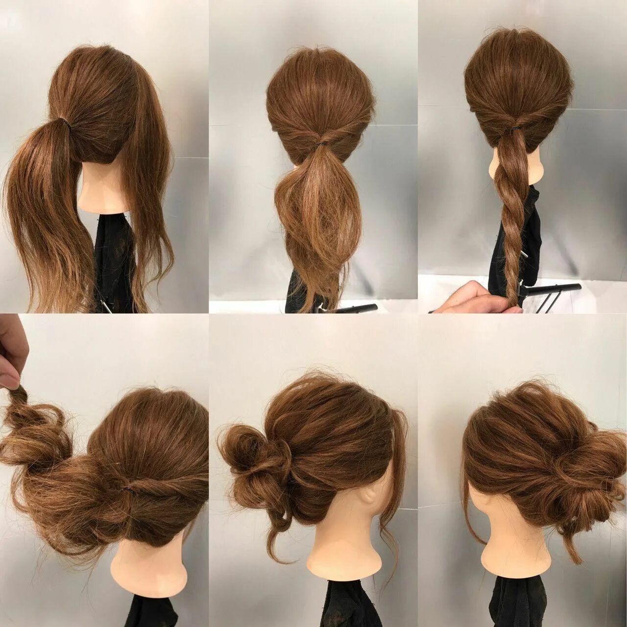 Прически быстро на длинные волосы самой Fab easy hairstyles #easyhairstyles in 2019 Hair, Hair makeup, Hair styles