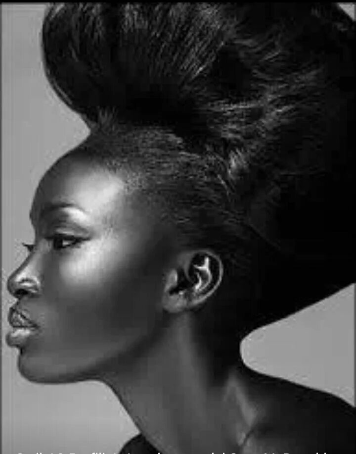 Прически черных Jamaican model Gayle McDonald Africa Vouge Natural african american hairstyles, 