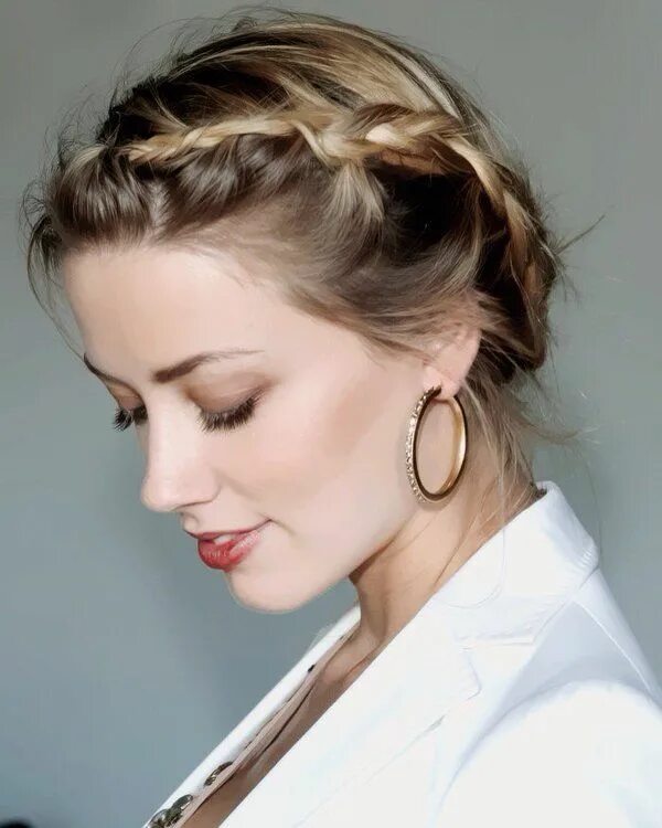 Прически делового стиля женские на средние волосы Amber Heard Brasil (@AmberHeardBRA) Amber heard hair, Amber heard, Hair styles