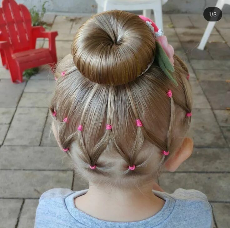 Прически детские 9 лет Pin by Натали on Pelo-peinado-color Kids hairstyles, Hair styles, Bun hairstyles