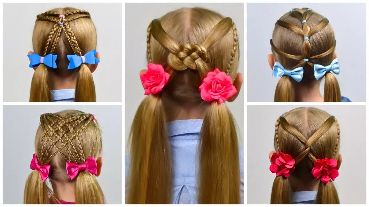 Прически девочкам в школу на каждый день 7 EASY HEATLESS BACK TO SCHOOL HAIRSTYLES (Little girls hairstyles #25) #LGH - Y