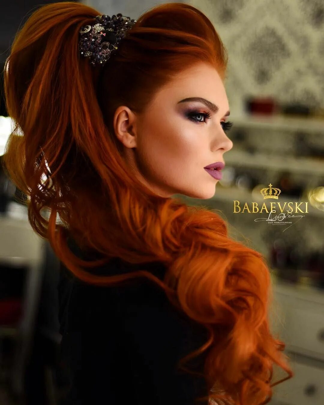 Прически длинные рыжие волосы See this Instagram photo by @babaevski Beautiful red hair, Red hair color, Long 