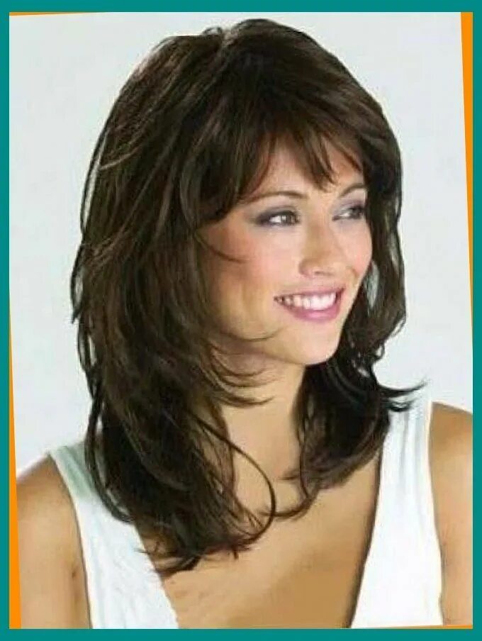 Прически длинные волосы 45 medium-layered-shag-hairstyle Medium length hair styles, Hair cuts, Medium hair 