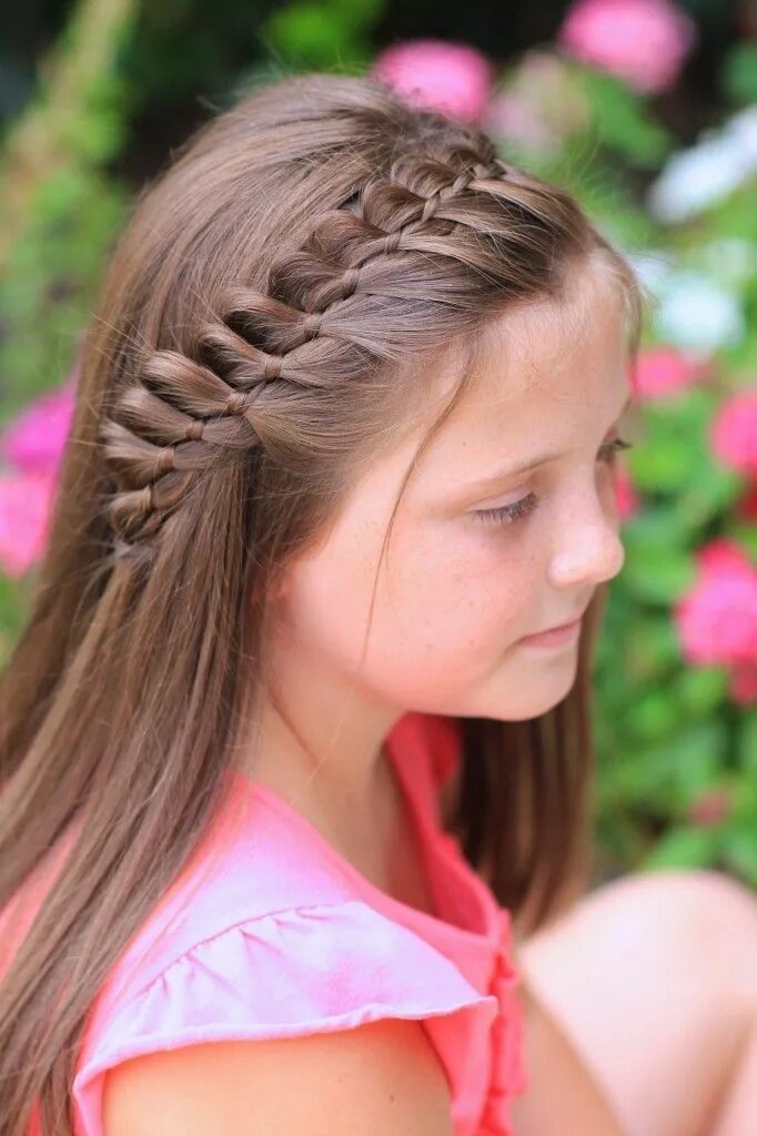 Прически длинные волосы девочкам 11 лет 4-Strand French Braid Easy Hairstyles French braid hairstyles, Womens hairstyles