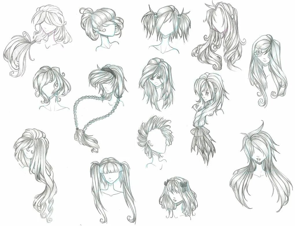 Прически длинные волосы рисунок Wild hair Manga hair, Anime hair, Anime drawings