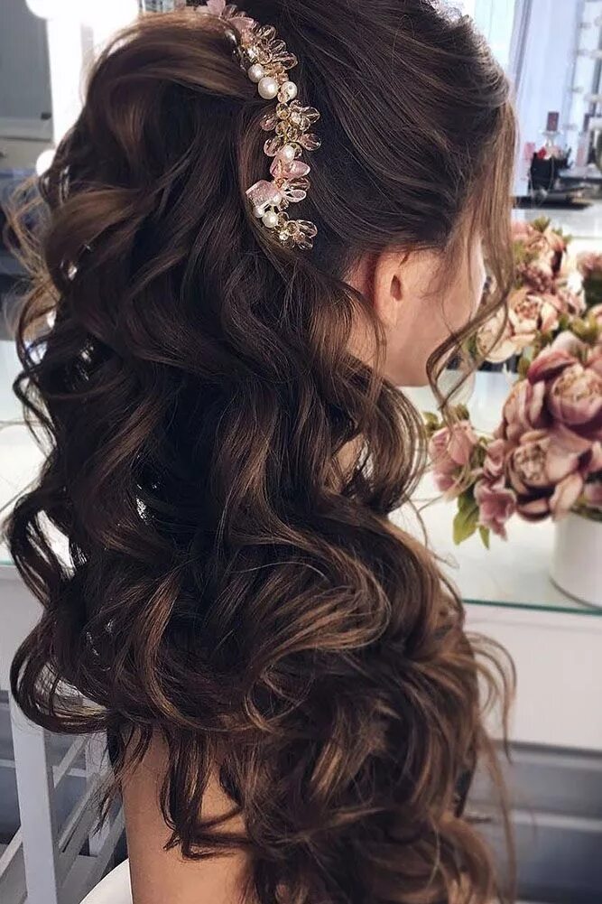 Прически длинные выпускной Half Up Half Down Wedding Hairstyles: Top Looks + Expert Tips Long hair styles, 