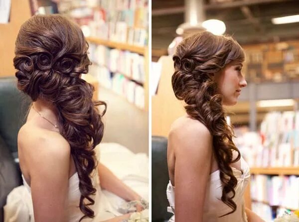 Прически длинные выпускной 10 Irresistible Bridal Hairstyles for Long Locks The Pink Bride Glamorous hair, 