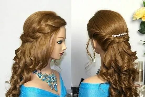 Прически длинные выпускной Pin on hair Style