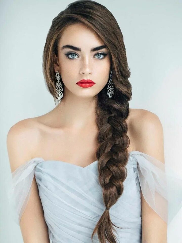 Прически длинных волос дам Pin by alex rumlexa on Лайки на Pinterest Wedding hairstyles, Braids for long ha