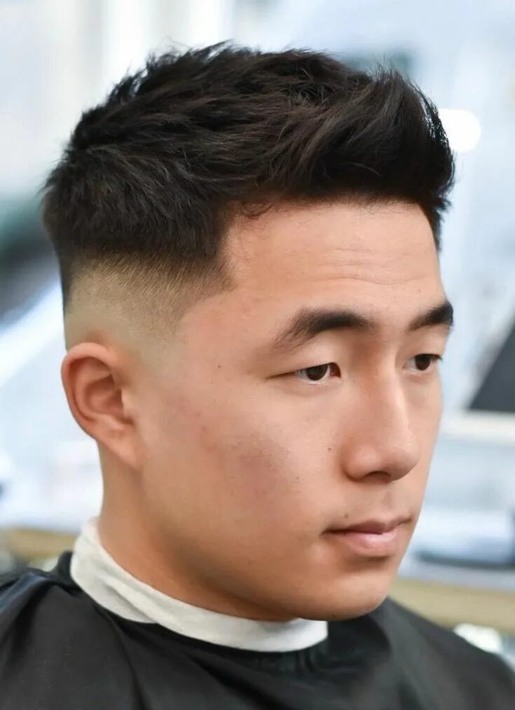 Прически для азиатов мужские 40 Crew Cut Examples: A Great Choice for Modern Men Asian men hairstyle, Asian m