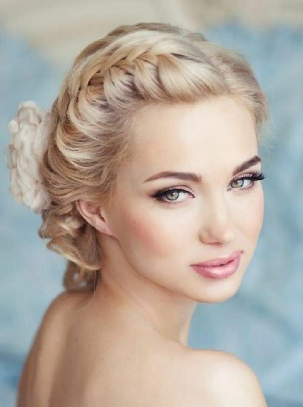 Прически для блондинок на средние волосы 40 Elegant Wedding Hairstyle Ideas For Brides To Try Elegant wedding hair, Natur