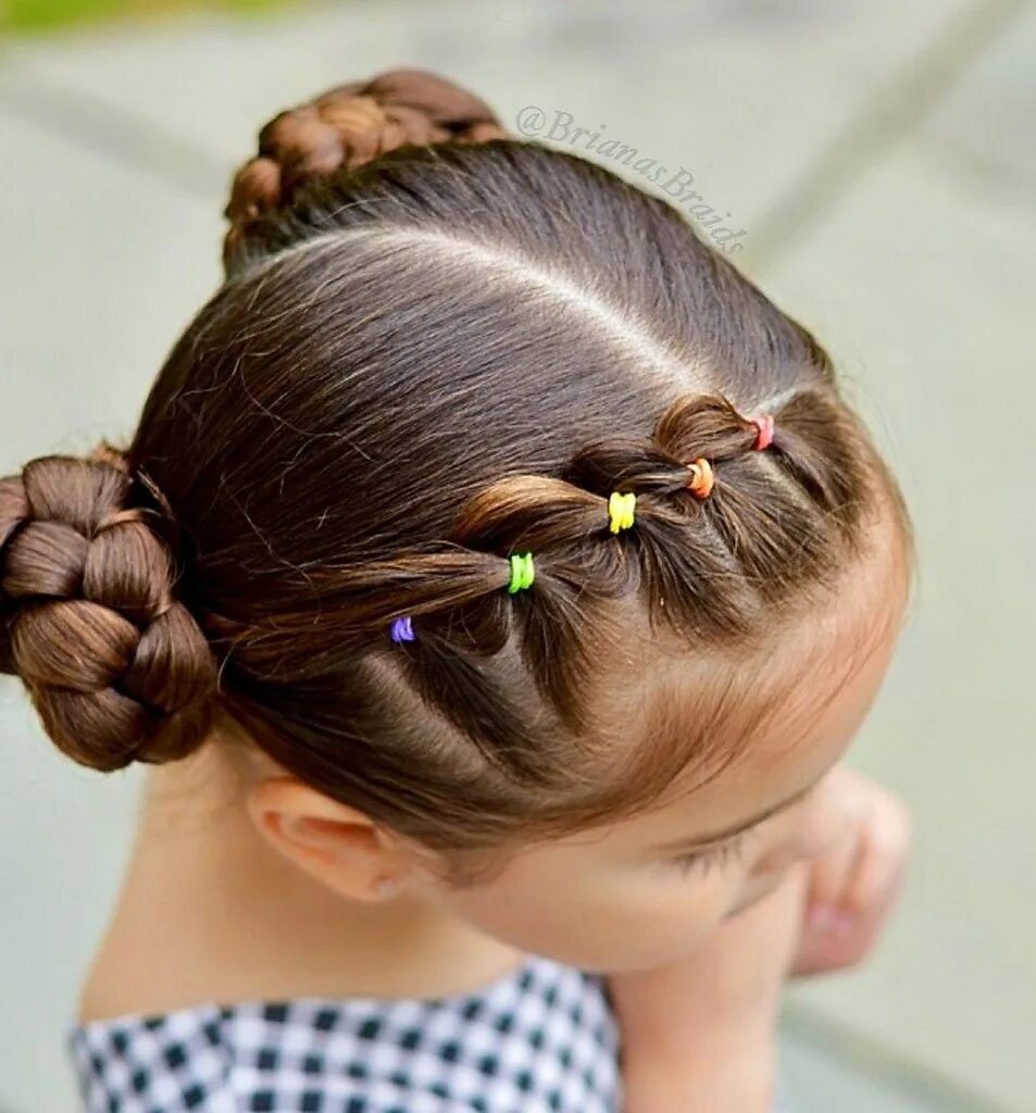 Beautiful Braided Bun Hairstyle