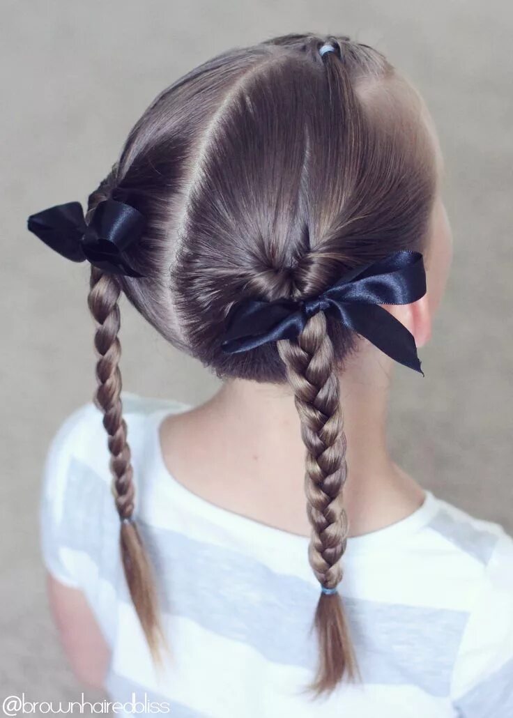 Прически для девочек 12 13 лет Braided Hair Bliss - Little girl hairstyles Cool braid hairstyles, Kids hairstyl