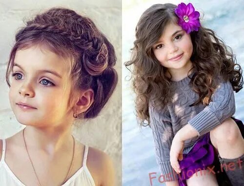 63 детские прически на выпускной в детский сад Flower girl hairstyles, Cute girl