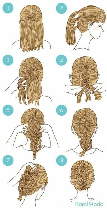 Прически для девочек колосок пошагово 65 Easy And Cute Hairstyles That Can Be Done In Just A Few Minutes Cute simple h