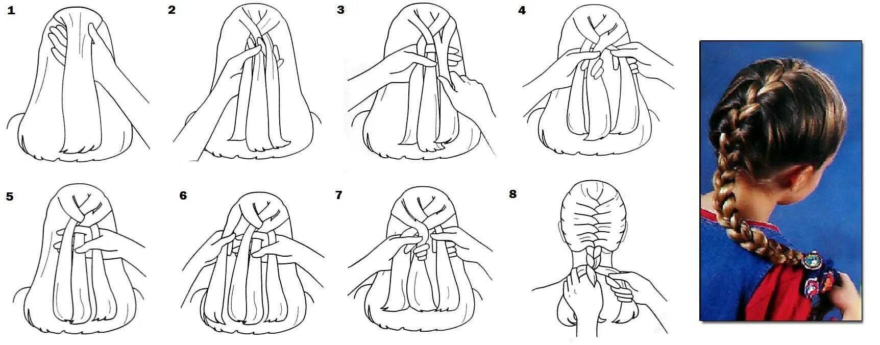Прически для девочек колосок пошагово Как научится плести видео: найдено 79 изображений