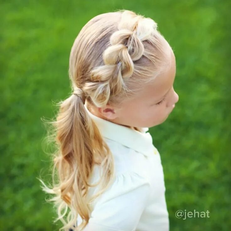 Прически для девочек коса хвост jillehat Dance hairstyles, Side ponytail hairstyles, Side ponytail wedding hairs