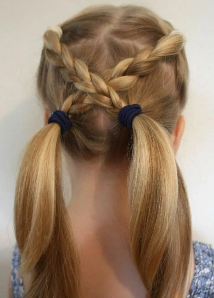 Прически для девочек легкие красивые cheveux-longs-fille-coiffure-idee Hair styles, Girl hairstyles, Hair