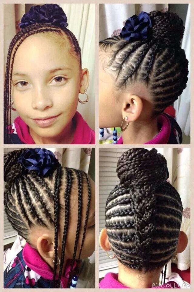 Girls Hair TV - Cute Kids Hairstyles (Braids, Ponytails, Beads) Kids braided hai