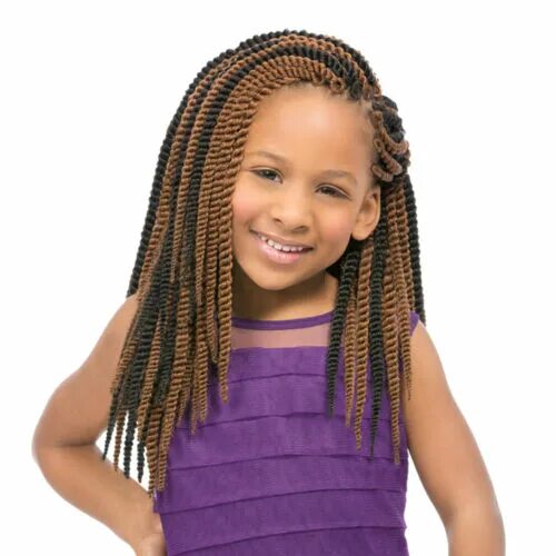 Прически для девочек много косичек Sensationnel Synthetic Crochet Braiding Hair KIDS SENEGAL TWIST 12" eBay