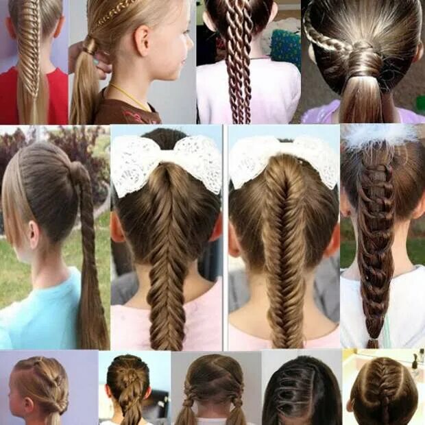 Trenzas... Creative hairstyles, Girl hair dos, Hair styles