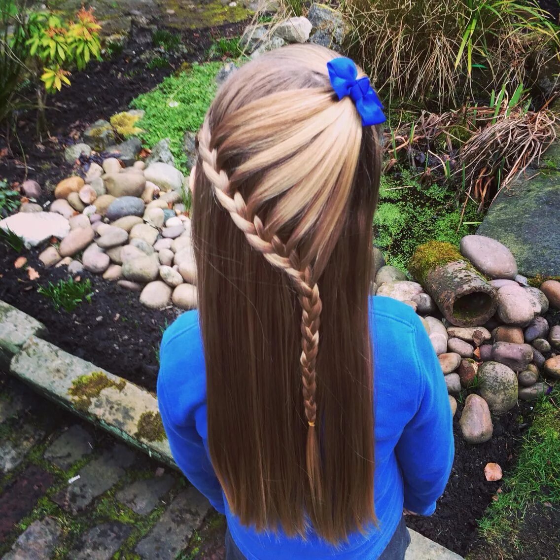 Прически для девочек на прямые волосы Cute kids lace braid hairstyle called The Arrow Head! Волосы маленьких девочек, 