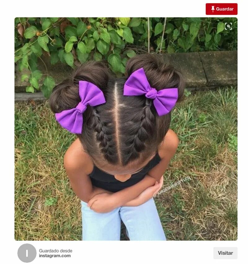 Примеры красивых причесок для девочек с фото Baby girl hairstyles, Baby hairstyl