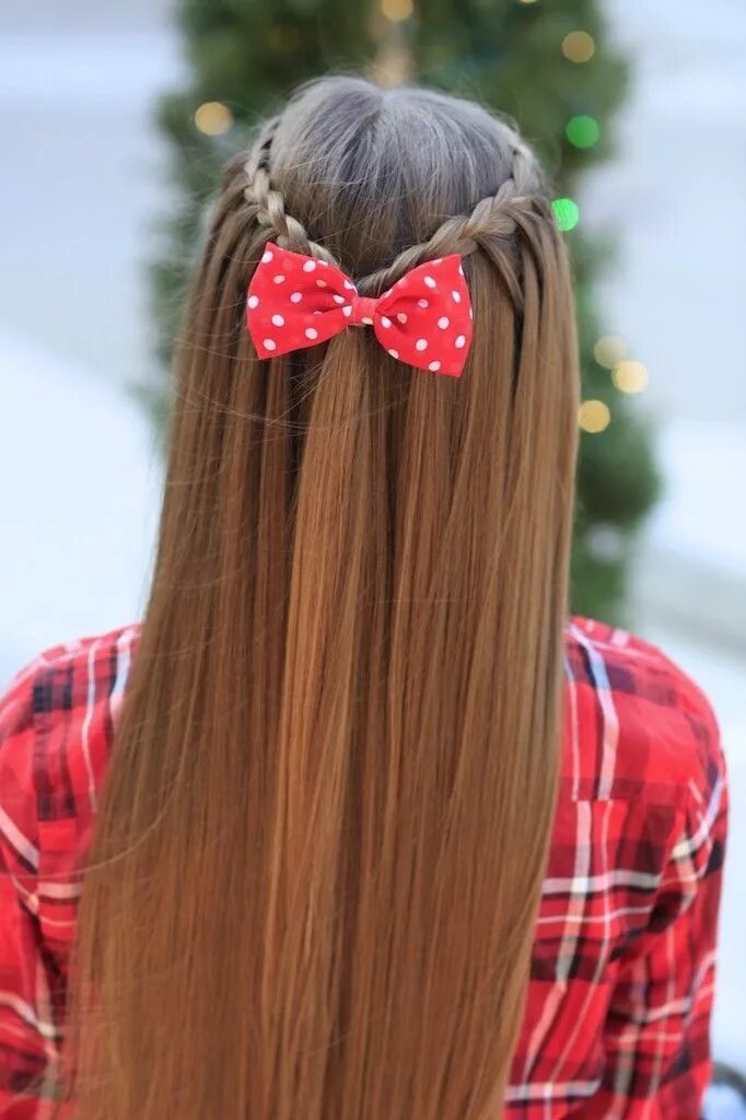 Прически для девочек распущенные Upward Lace Braid and #ShareTheGift Nativity Feature Cute girls hairstyles, Hair