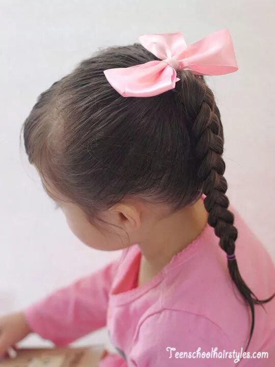 Прически для девочек с 1 резинкой 50 Toddler Girl Hairstyles Cute Hairstyles For School Girl hairstyles, Toddler h