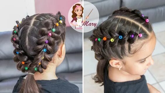 Прически для девочек со стразами Pin by Melle Belle on Hairstyles&Colors Girly hairstyles, Kids curly hairstyles,