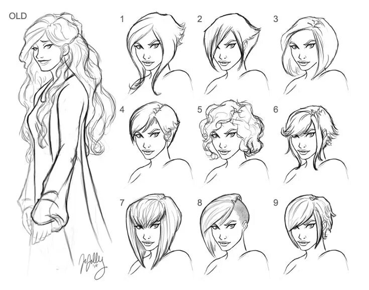 Pin by image collector on причесоны Drawing hair tutorial, Manga hair, Anime hai