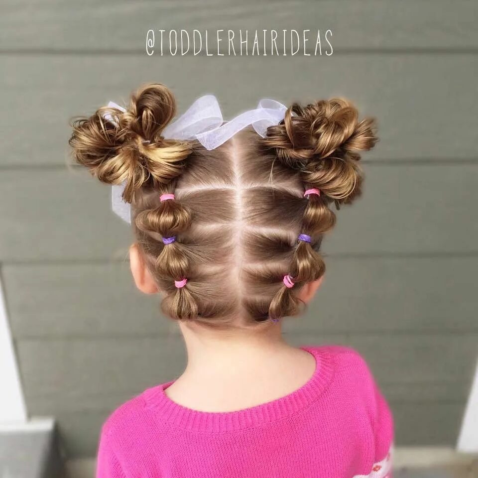 Hairstyles for girls in kindergarten @mampik #пикалёво 2023 МАМОЧКИ Пикалёво Бок