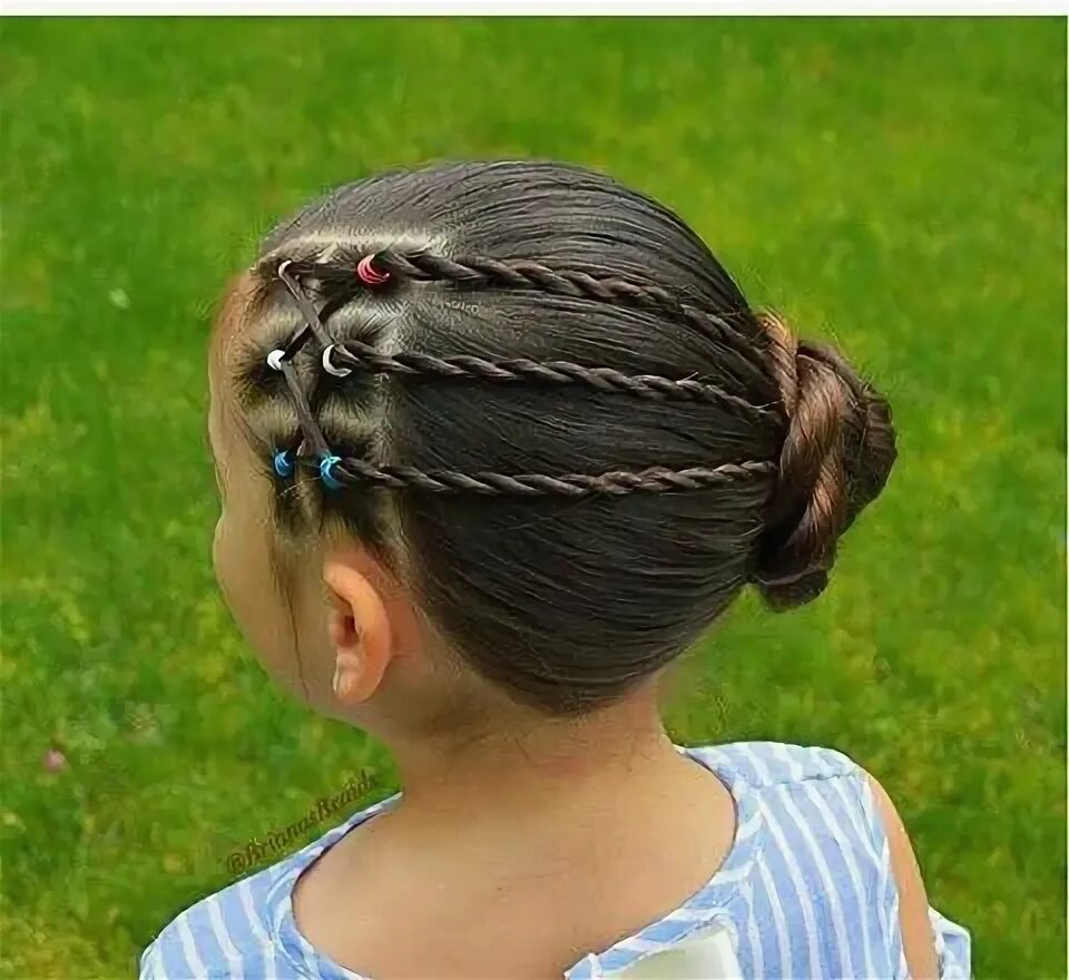 Прически для девочек жгутиками Pin by Glorii Trujillo on Hair Care Braids for kids, Kids hairstyles, Girls brai