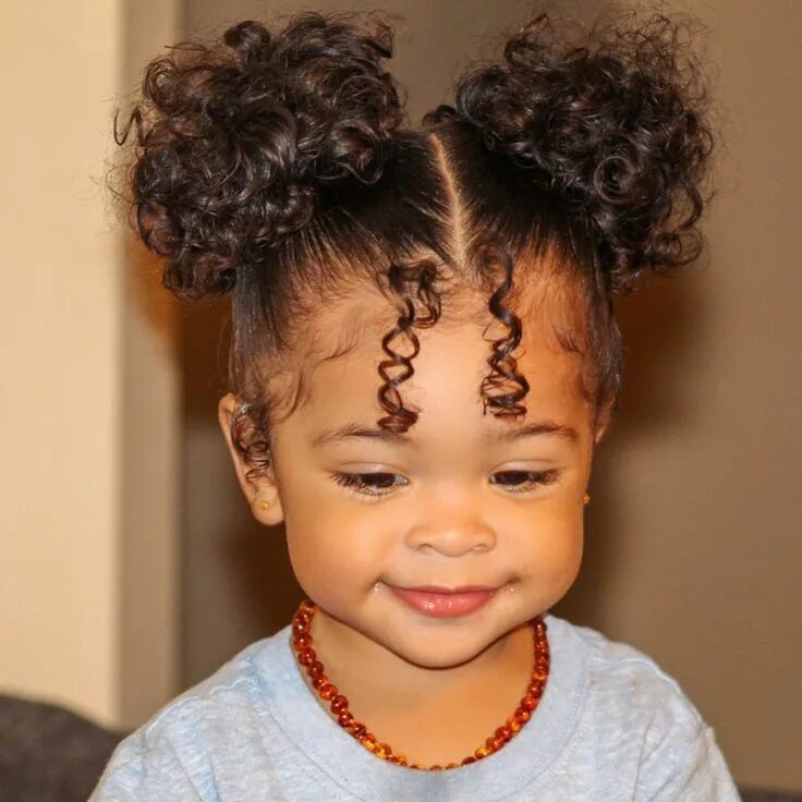 Прически для девочки на волнистые Kaia Elise Clemons on Instagram: "My reason "why" #babyhairstyles #babyhair# bab