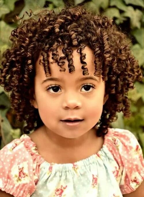 Прически для девочки с кудрявыми волосами Natural Kids Inspiration Kids curly hairstyles, Curly girl hairstyles, Kids hair