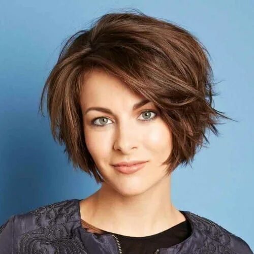 Прически для густых волос для женщин 50 Glamorous Stacked Bob Hairstyles - My New Hairstyles Stacked bob hairstyles, 