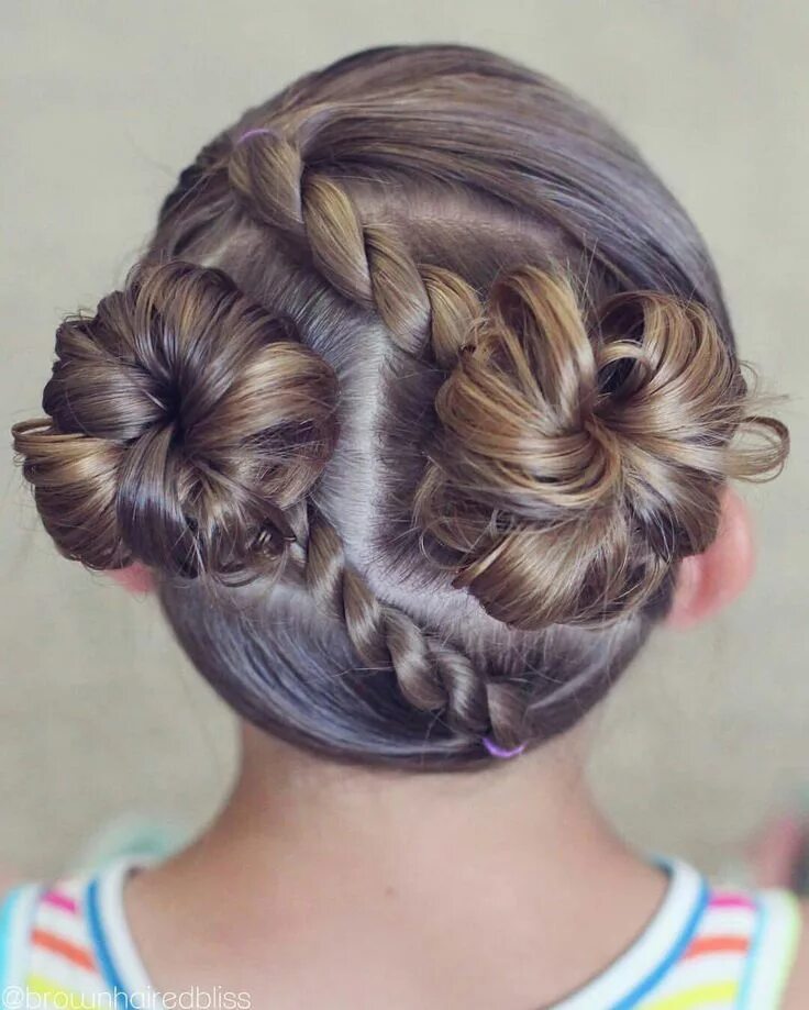 Little girl's hair idea. Прически, Подростковые прически, Детские прически