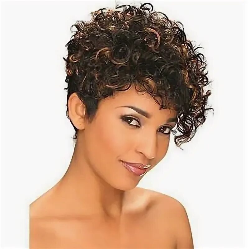 Прически для кудрявых волос женские ZURY SIS SYNTHETIC WIG PIXIE SHORT CURLY - JENNA eBay