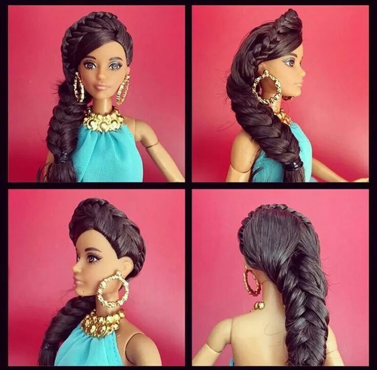 Прически для кукол Pin by Roberta Yonnick Dixon on Barbie Barbie doll hairstyles, Barbie hairstyle,