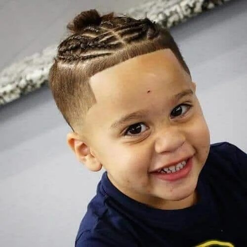 Прически для мальчика 7 лет The 20 Best Little Boy Braids in 2019-trendfrisurende.com Boy braids hairstyles,