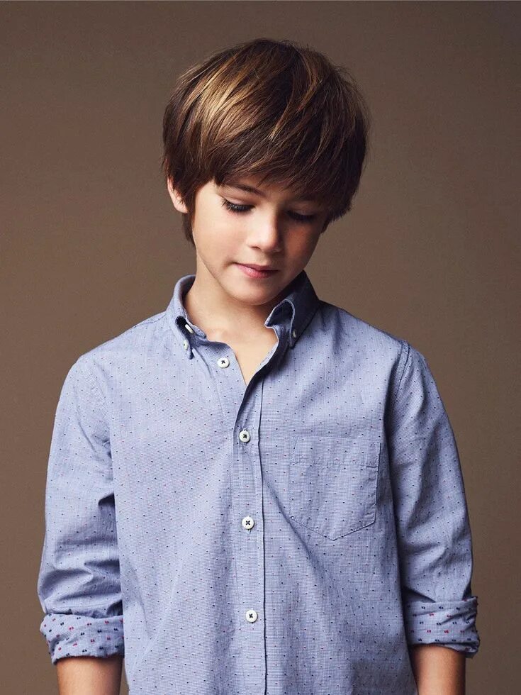 Прически для мальчиков на среднюю длину Shirts - KIDS - Massimo Dutti in 2020 Boys long hairstyles, Boys haircuts, Boys 