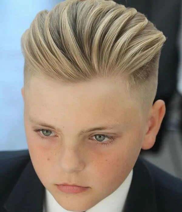 Прически для мальчиков светлые волосы 55 Cool Haircuts For Kids To Get in 2024 Kids hair cuts, Trendy boys haircuts, B