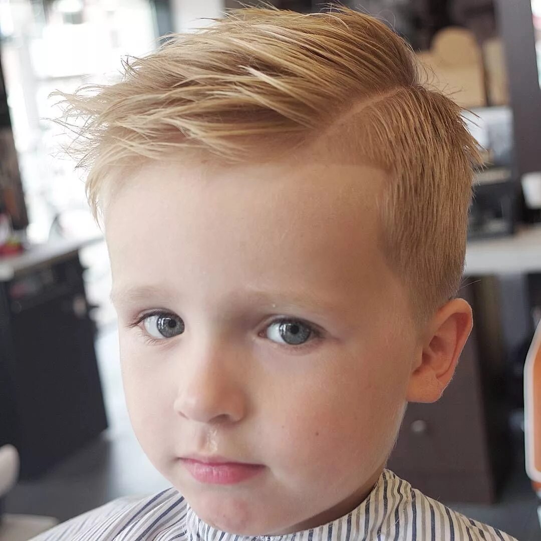 Прически для мальчиков светлые волосы Side Part Haircut Toddler hairstyles boy, Little boy hairstyles, Boy hairstyles