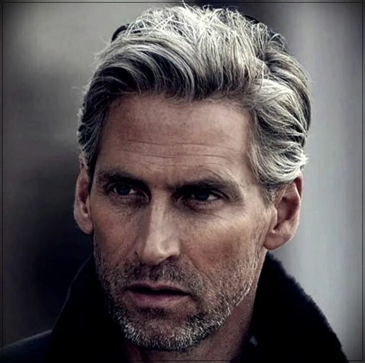 Прически для мужчин 40 лет Pin on Men’s grey hairstyles